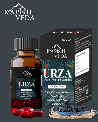KAPISH URZA Capsules Natural Ayurvedic