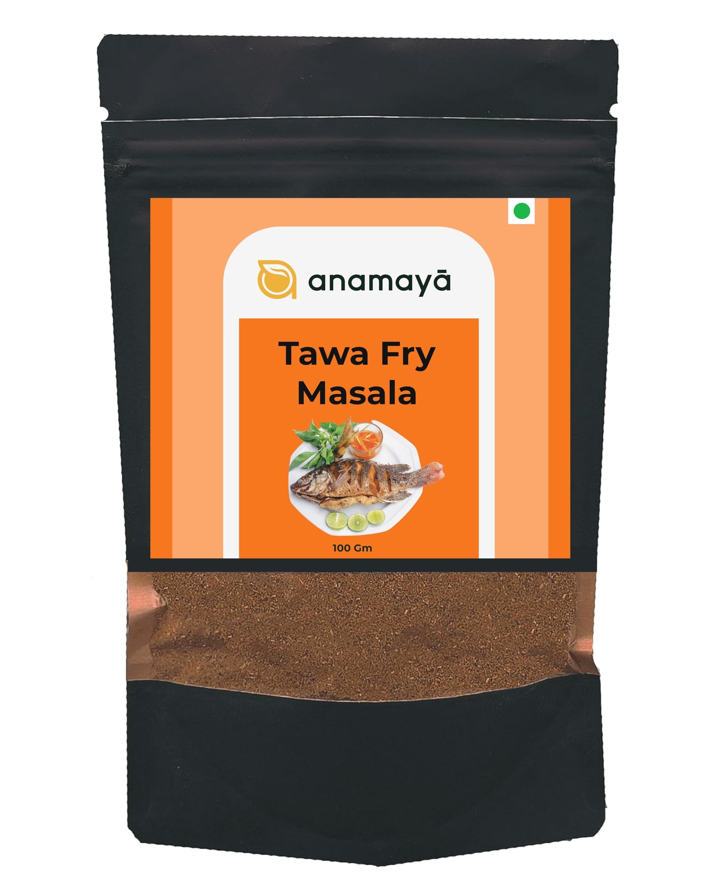 Anamaya Fish Fry Masala Powder 100 gms | Bharwa Masala | Kalonji Masala Powder | Tawa Fry Masala