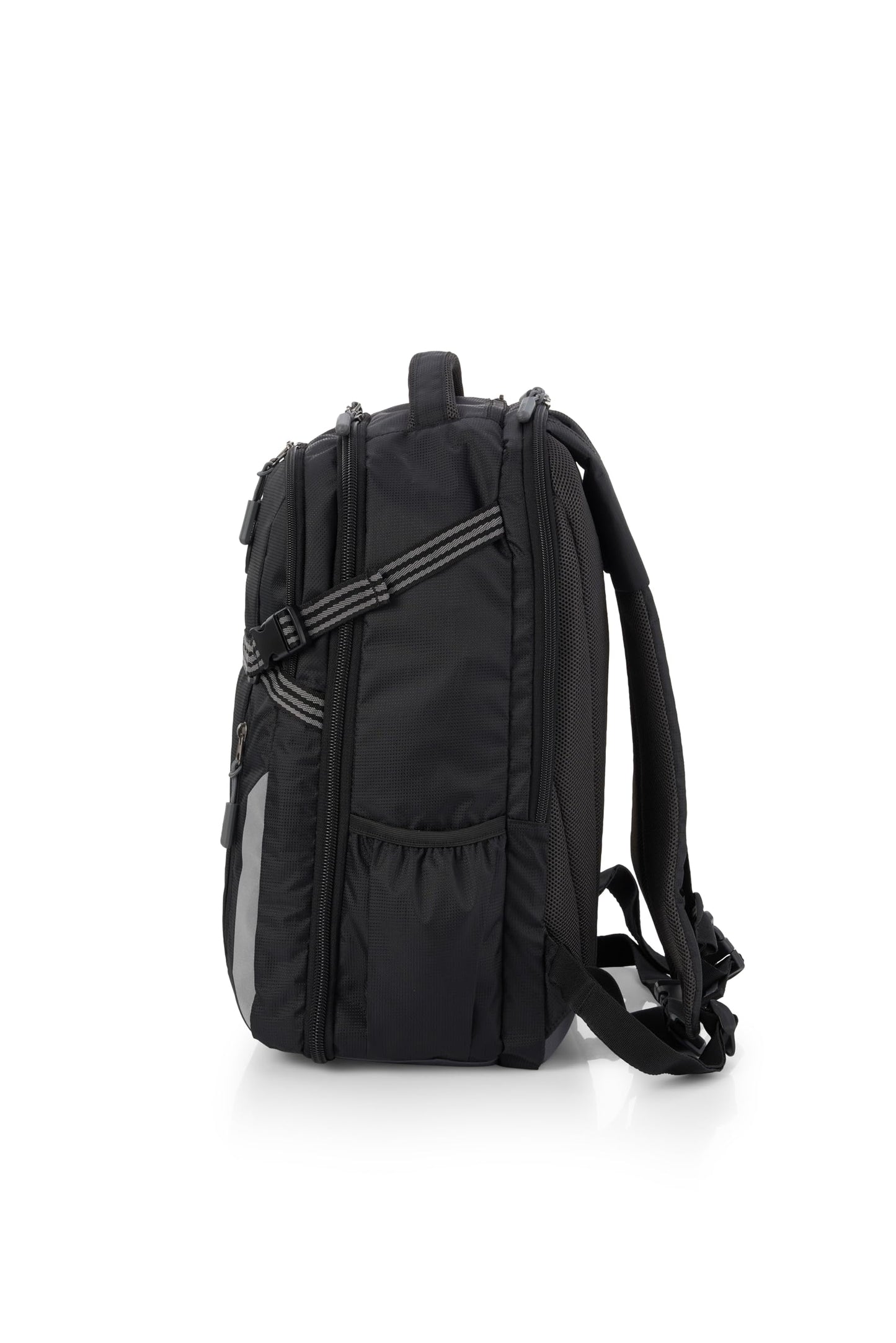 American Tourister Magna Pace | 40 Ltrs | 2 Compartments | Bottle Pocket | Ergonomic Padded Back Panel & Shoulder Straps | Outdoor Laptop Backpack | 1 Year International Warranty | Black