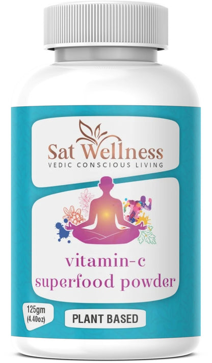 Vitamin-C Superfood Powder Herbal Supplements For Personal Health Care Improvement Boosts Immunity & Skin Health | Antioxidant Support For Men & Women