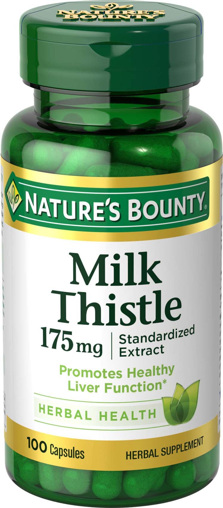 Nature'S Bounty Nature Bounty Milk Thistle 175Mg, 100 Capsules