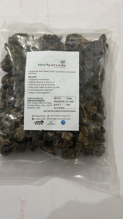 HMI AYURVEDA Triphala (Ratio 1:2:3) Raw, Whole (300 grams) - Harad, Baheda, Amla | 100% Pure and Natural, No Preservatives