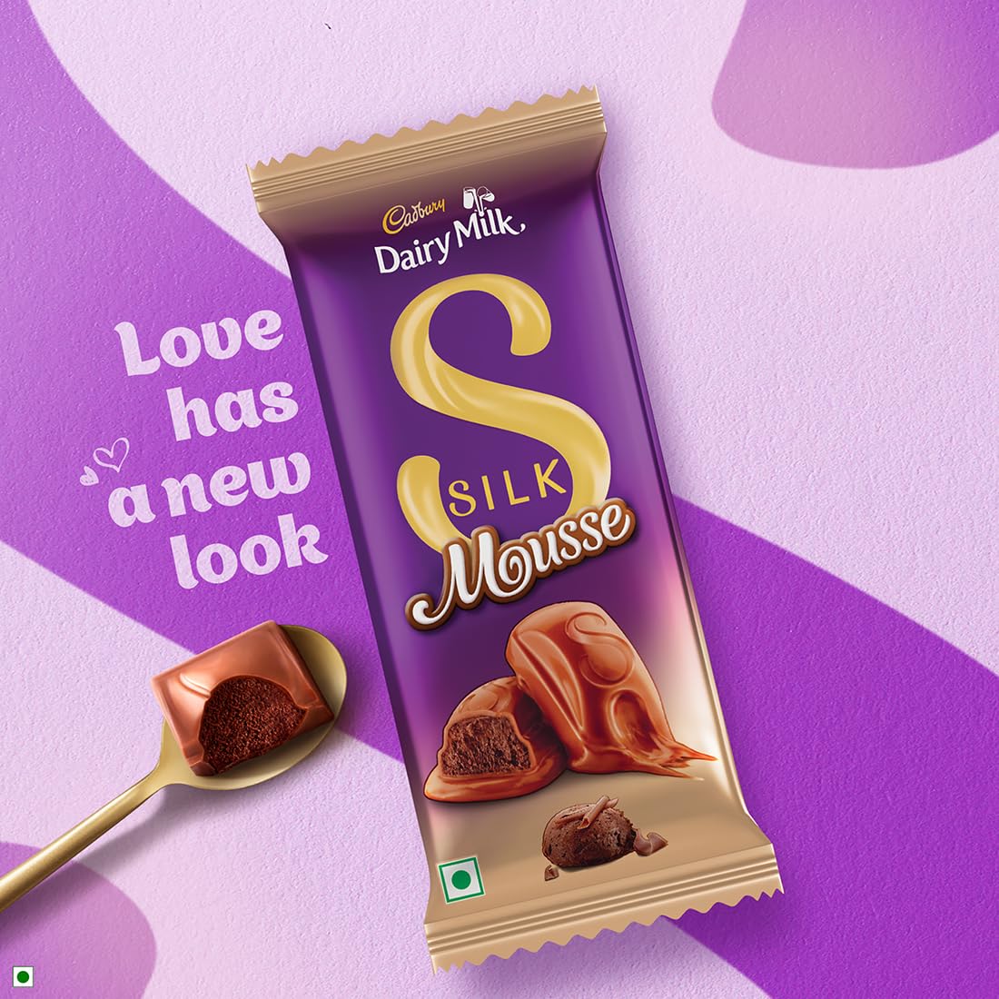 Cadbury Dairy Milk Silk Mousse Chocolate Bars, 110 g