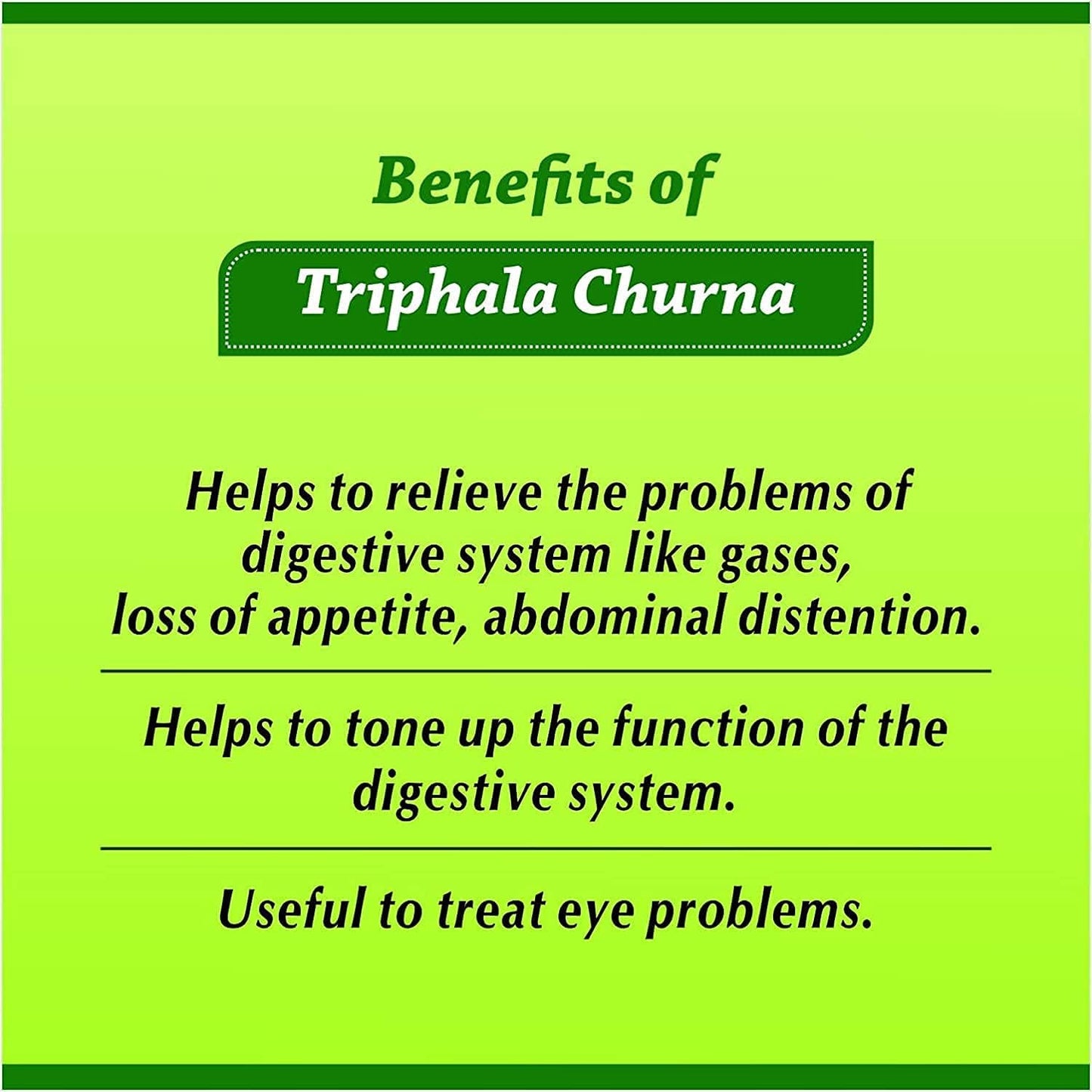 Baidyanath Asli Ayurved Nagpur Triphala Churna I Ayurvedic Remedy For G- image 4