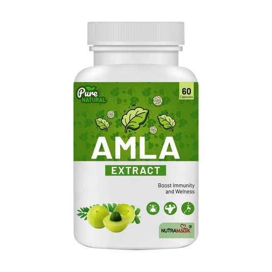 Nutramagik Amla Extract Capsules, 60 Count, Boosts Immunity and Wellness (60 Count(Pack of 1))