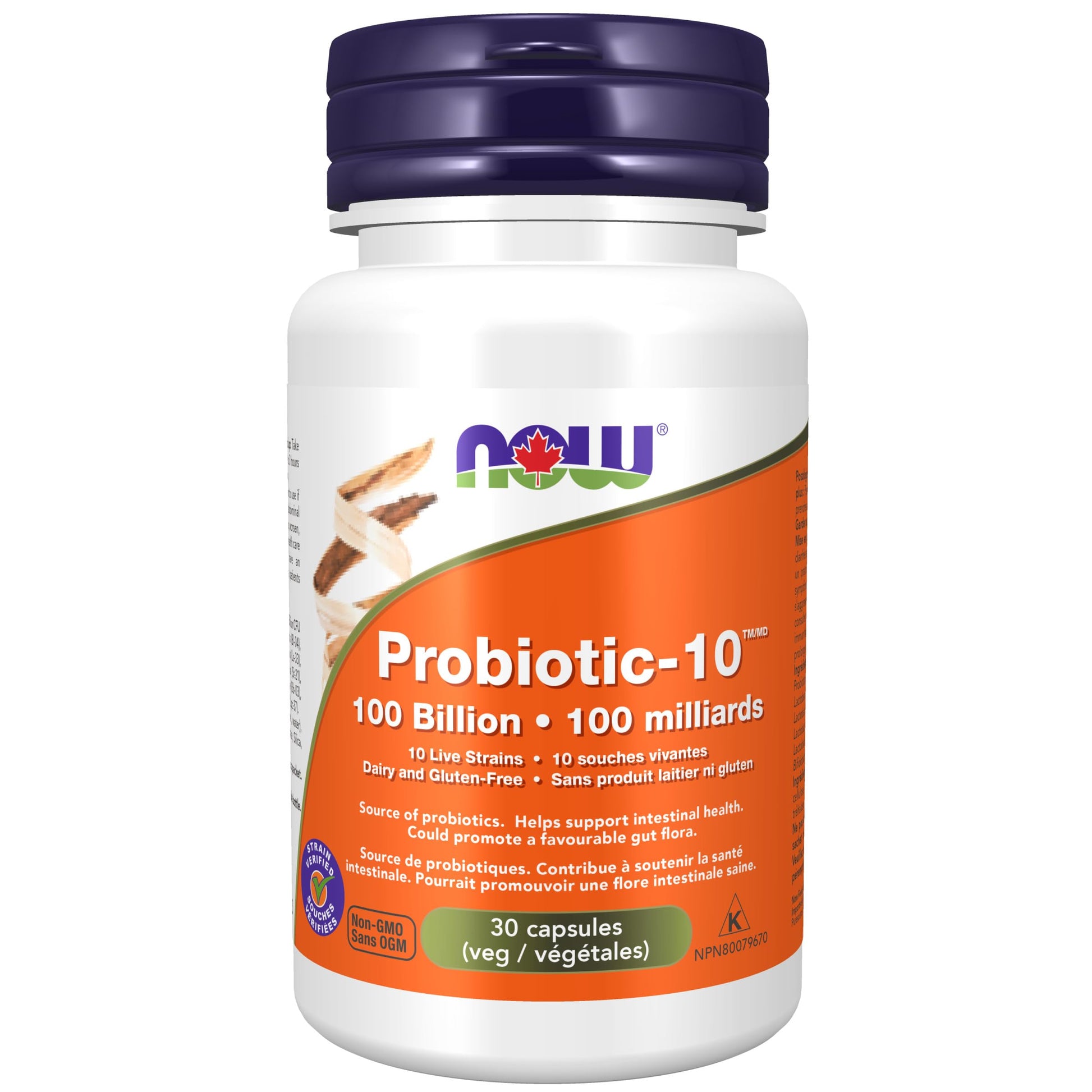 Now Foods Probiotic-10Tm 100 Bill (10 Strains) 30Vcap (Rr (Df)