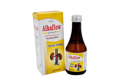 Alkaflow Syrup by Ayurved Bharti | Herbal Urinary Alkalizer Support Formula | 200 ml Each, Pack of 2 | Ayurvedic Liquid Supplement