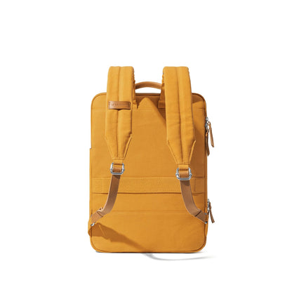 DailyObjects 9 to 9 Everyday Casual Laptop Backpack (16L) Fits Upto 15" Laptop | Unisex Shoulder Travel Bag | Durable Canvas Material | Zippered Compartment with Slip Pockets | Trolley Sleeve
