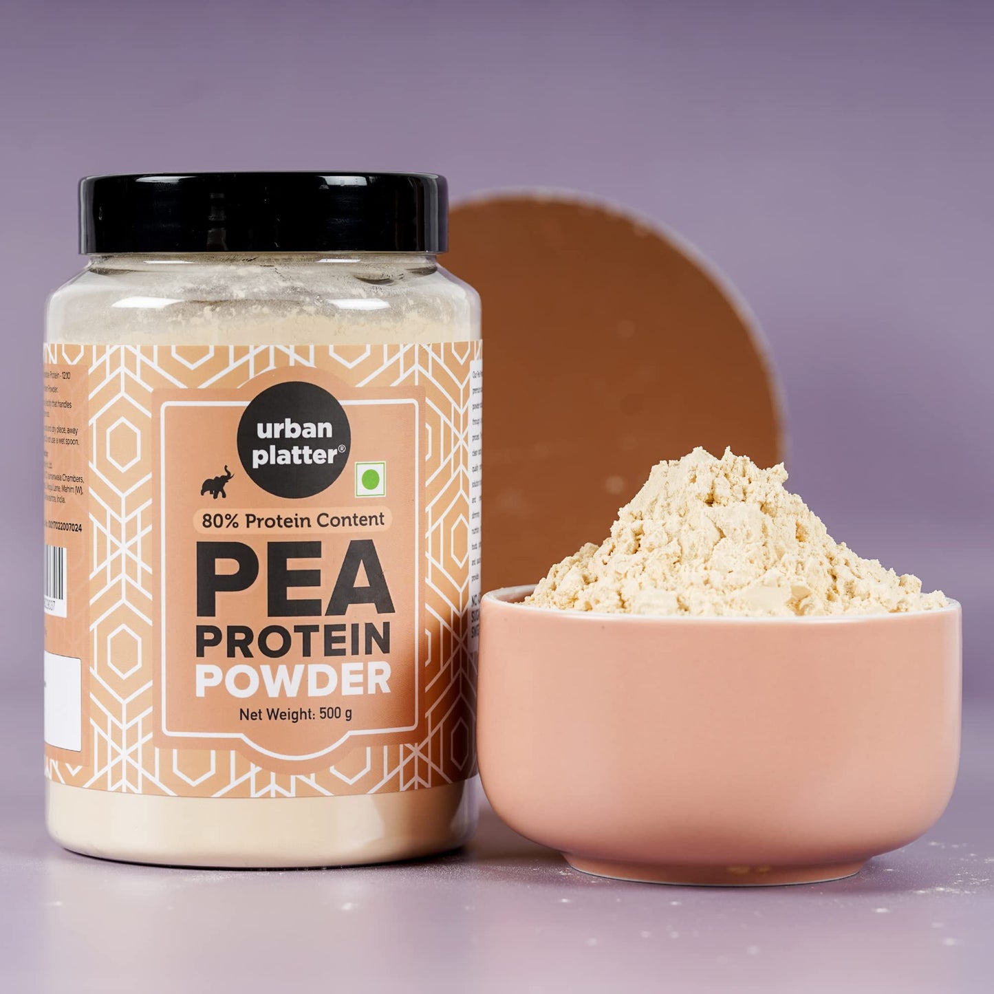 Urban Platter Pure Pea Protein Powder, 500g- image 4