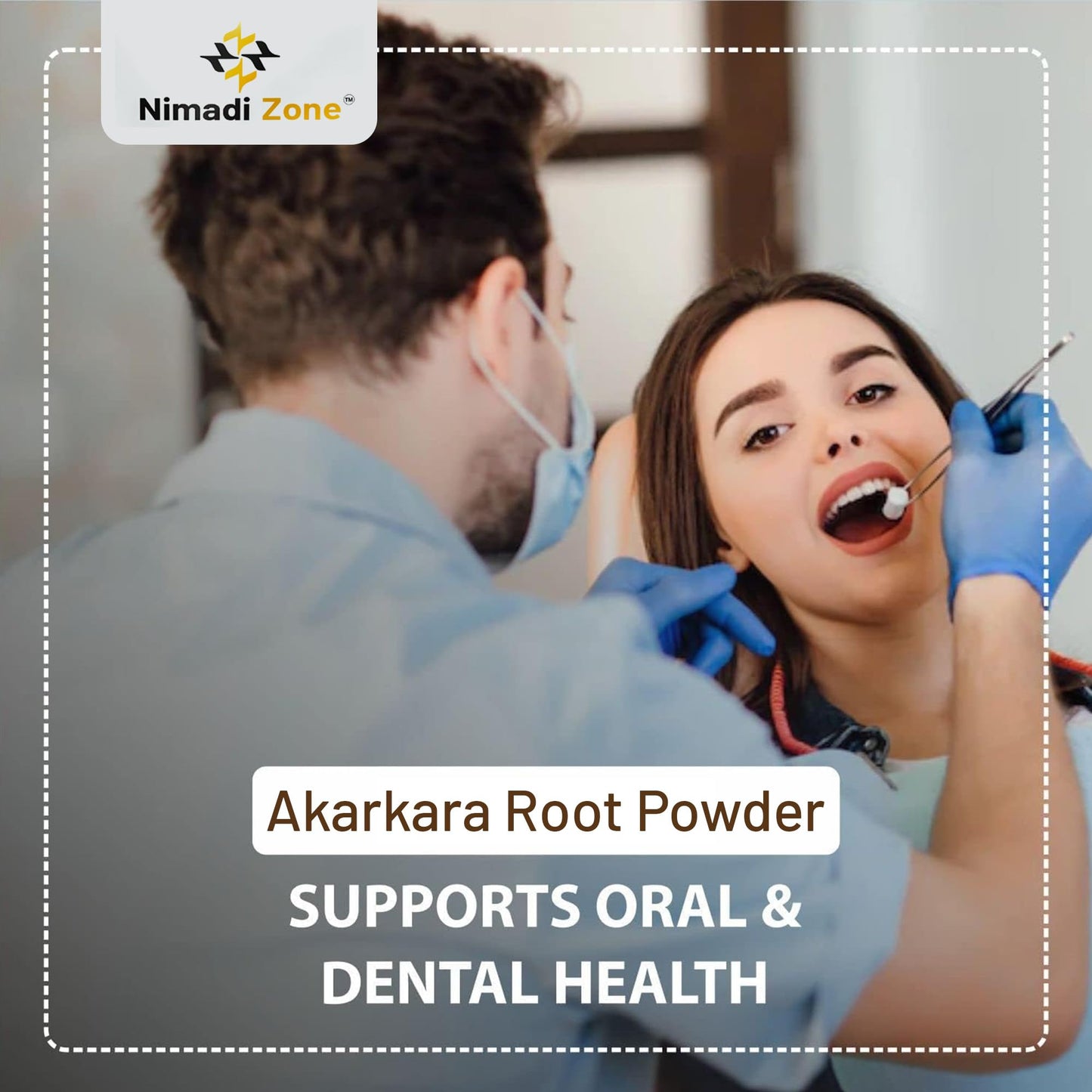 Nimadi Zone Akarkara Root Powder | Anacyclus Pyrethrum | Pellitory Root- image 4
