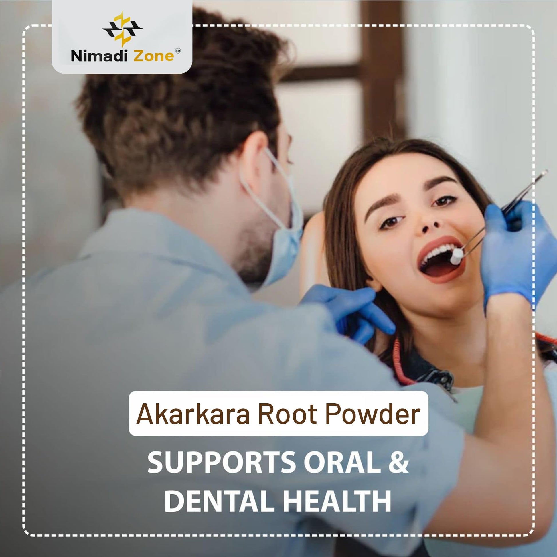 Nimadi Zone Akarkara Root Powder | Anacyclus Pyrethrum | Pellitory Root- image 4