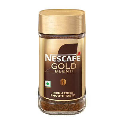 NESCAFE Gold Instant Coffee Powder | Premium Imported Coffee | Freeze Dried | Rich & Smooth Taste | 50g, Jar