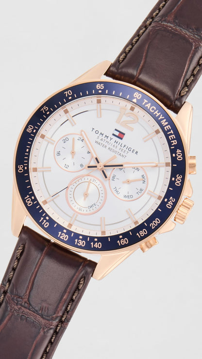 Tommy Hilfiger Analog Silver Dial Men's Watch-TH1791118J/NCTH1791118
