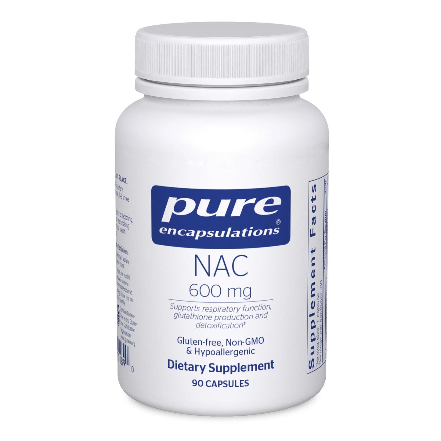 Pure Encapsulations NAC 600 mg 90 caps