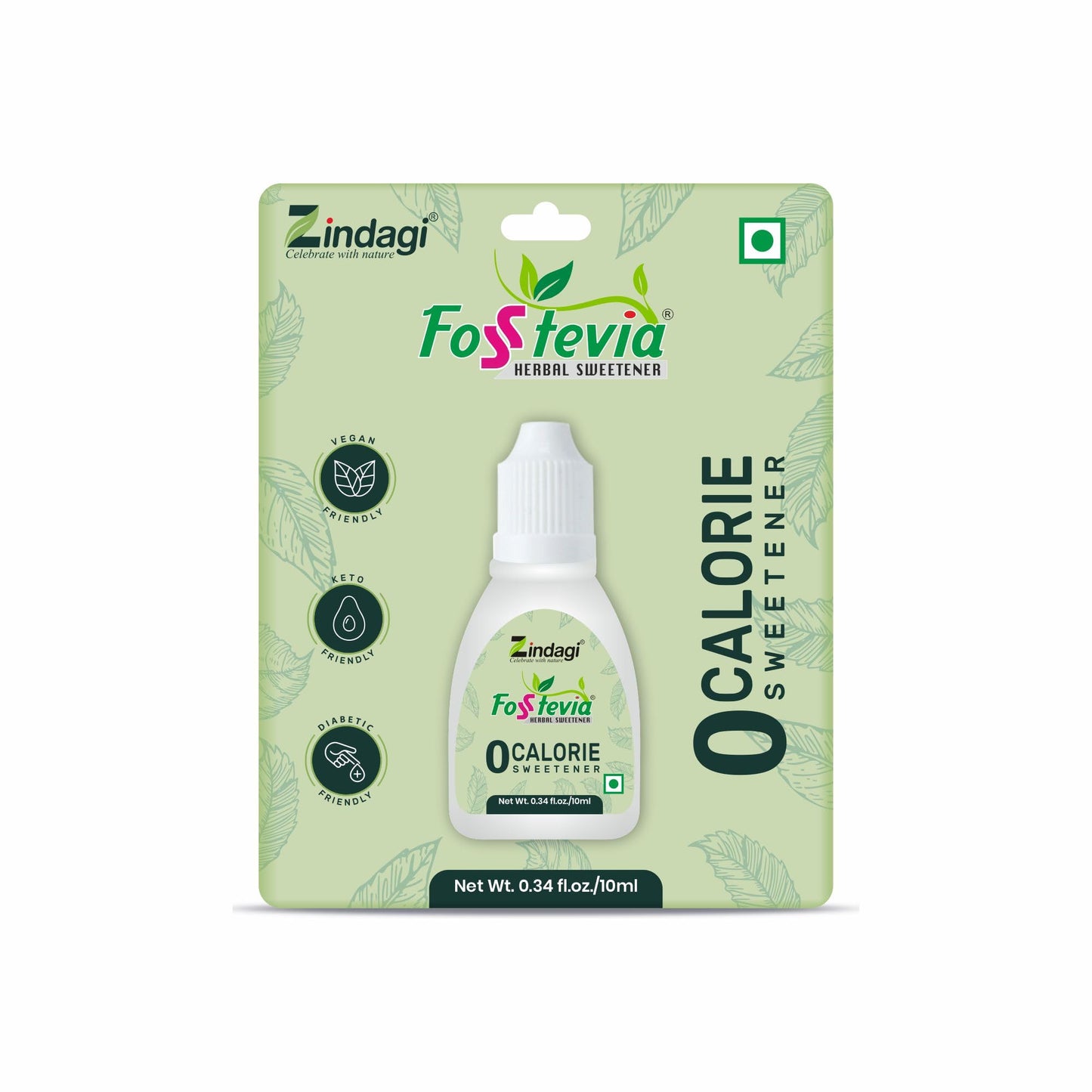Zindagi Stevia Liquid Drops & Stevia Powder Sachets – Family Combo Pack