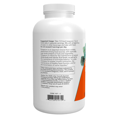 Now Foods Potassium Gluconate Pure Powder, 1-pound- image 6