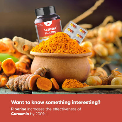 Activist P-Cumin Oil Capsule | Nutritional Dietary Supplement (60 Liquid Capsule) - 100% Pure Cumin Oil, Natural Support for Digestive Health, Immune System Boosting, and Antioxidant Protection
