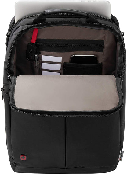 Wenger RELOAD 14 Inch (11 Litre) Black Laptop Backpack Swiss designed - 601068