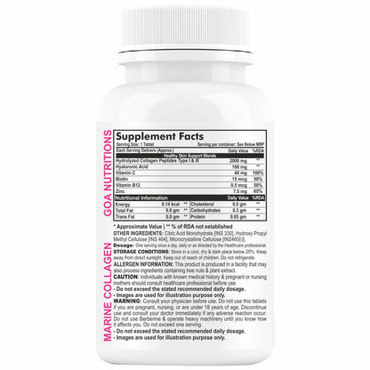 GOA NUTRITIONS Marine Collagen Powder for Skin, Hair Supplement for Men- image 7