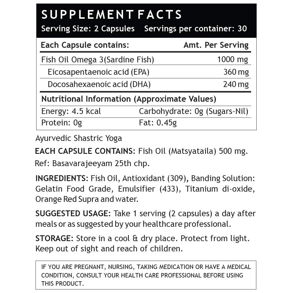 INLIFE Magnesium Glycinate Supplement 1100mg with Zinc Picolinate 52.6mg Per Serving (30 Veg Capsules) + Fish Oil Omega 3 1000mg Double Strength EPA 360mg DHA 240mg (60 Liquid Filled Capsules)