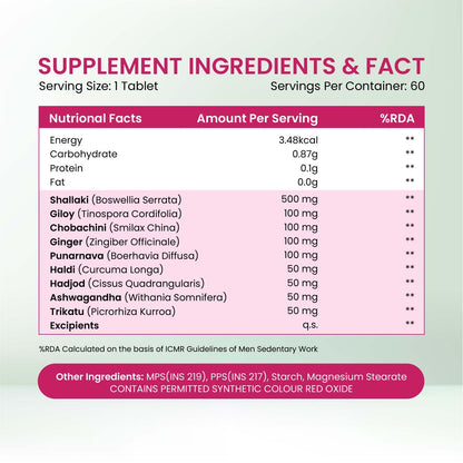 Vlado’s Himalayan Organics Plant Based Joint Support With Boswellia Ser- image 8