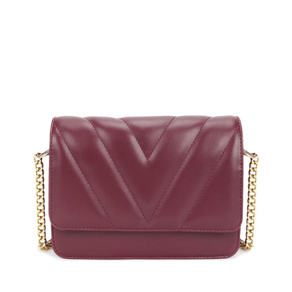 Fastrack Pop Sling | Faux-Leather Women’s Handbag | Hardware with Chain Strap, Magnetic Closure & Smart Organised Compartment