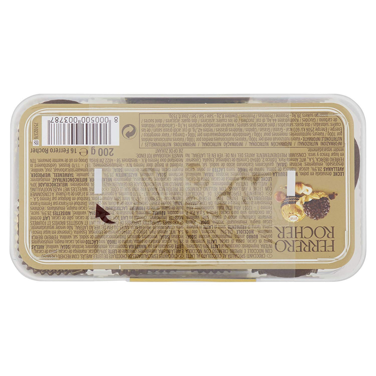 Ferrero Rocher -Valentine Gift Combo T-16 200Gm & A Beautiful Valentines Greeting Card