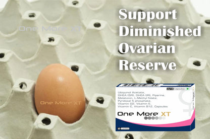 One More XT Sustained Release DHEA 75mg | Dehydroepiandrosterone 75mg (25mg IR+50mg SR) | Ubiquinol Acetate (Coenzyme Q10), Melatonin, L methyl folate, Vitamin E, C, D2, B12, B6, Piperine for men & women -30 Capsules