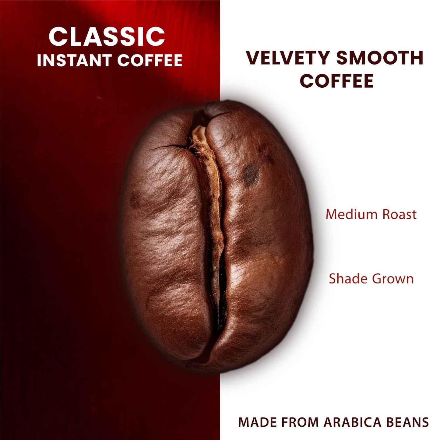 Bevzilla 48 Classic Instant Coffee Sachets | Arabica Coffee | Perfect for Espresso, Latte & Cappuccino | Enjoy Hot & Cold Brews | 96g