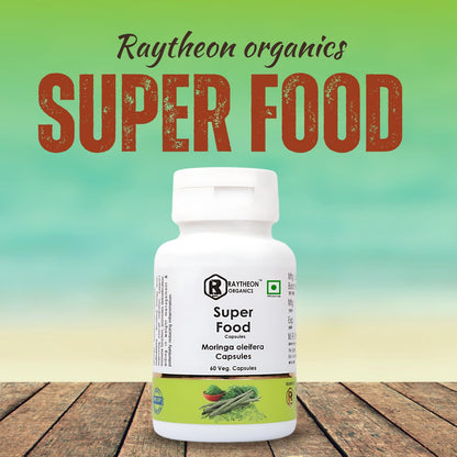 RAYTHEON ORGANICS Superfood Capsules – Ultimate Superfood Supplement & Multivitamin Capsules for Enhanced Wellness, Energy & Immunity