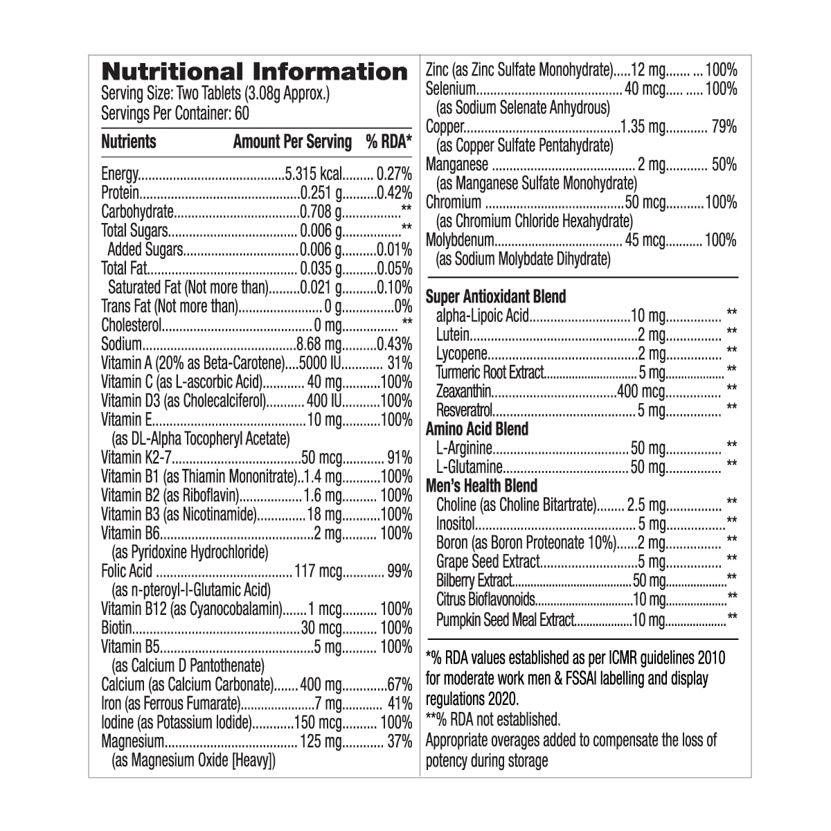 GNC Mega Men Multivitamin for Men | 120 Tablets | 38 Premium Ingredients | Strengthens Immune System | Promotes Prostate & Eye Care | Boosts Focus | Improves Overall Health | Formulated In USA