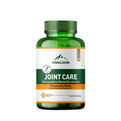 Divya Himalayan Plant-Based Joint Care Supplement, 60 Capsules, Improves Joint Flexibility, Relieves Inflammation, with Turmeric, Boswellia, and Ginger, Vegan, Gluten-Free, Non-GMO