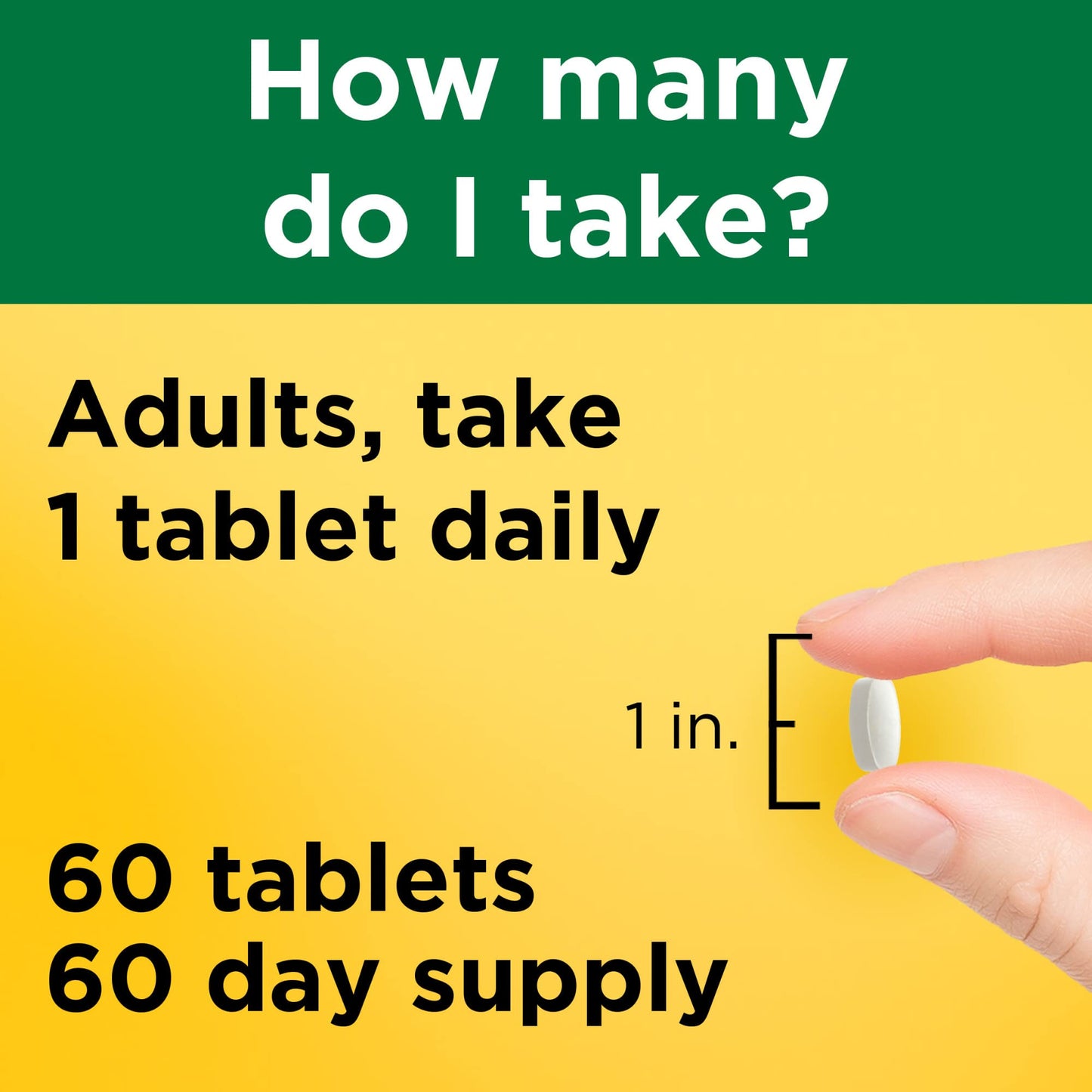 Nature Made L-Lysine 1000 mg 60 Tablets