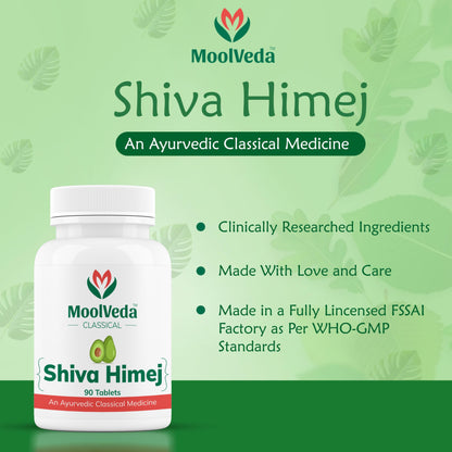 Moolveda Organic 100% Natural & Pure Shiva Himej Tablets Uses For Herba- image 5