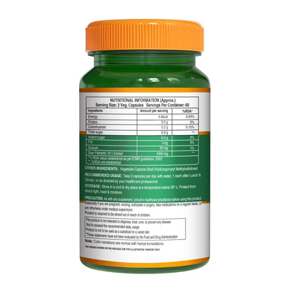 Pure Nutrition Saw Palmetto 1000mg Extract | 120 Vegan Capsules | Supports Prostate Health | Boosts Urinary Function | Natural Herbal Supplement