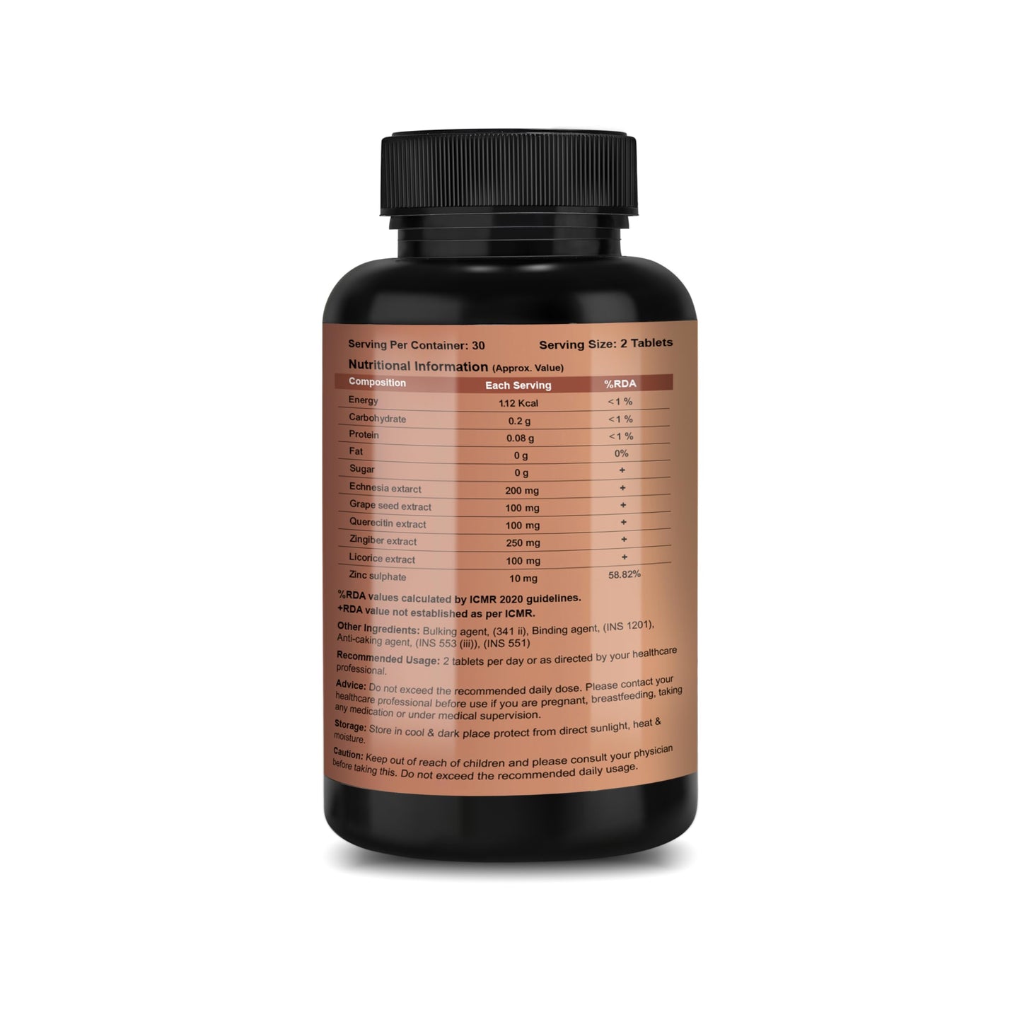 CUREFOREVER Lung Renew Lungs Detox Tablets | Natural Cleanse for Pollution, Smoking & Respiratory Health with Echinacea, Ginger, Zinc, Herbal Cleanse Blend, Antioxidant Support for Men & Women – 60 Tablets