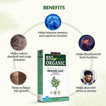 Brahmi Leaf Powder 100g | Natural Ayurvedic Herb for Brain Health, Memo- image 7