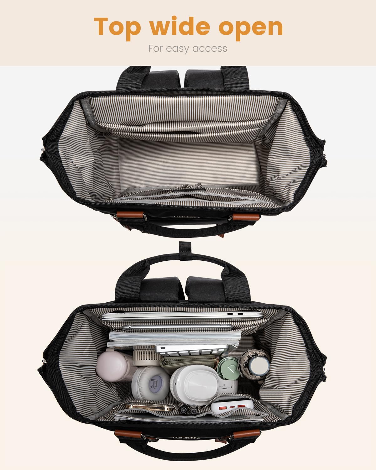 LOVEVOOK Laptop Backpack for Women, School Backpack for Teen Girls, Wor- image 7