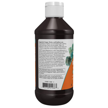 Now Foods Liquid Magnesium with Trace Minerals, 8 fl oz- image 6