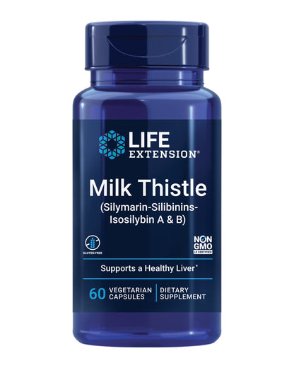 Life Extension, European Milk Thistle, 60 Veggie Caps