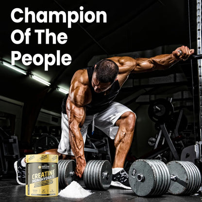 Vlado's Himalayan Organics Pure Micronised Creatine Monohydrate Powder I Pre/Post Workout Supplement, Instant Energy for Athletic Performance I Faster Muscle Building & Recovery I Certified I Max Absorption I Gain Lean Muscle, More Strength, and Faster Wo