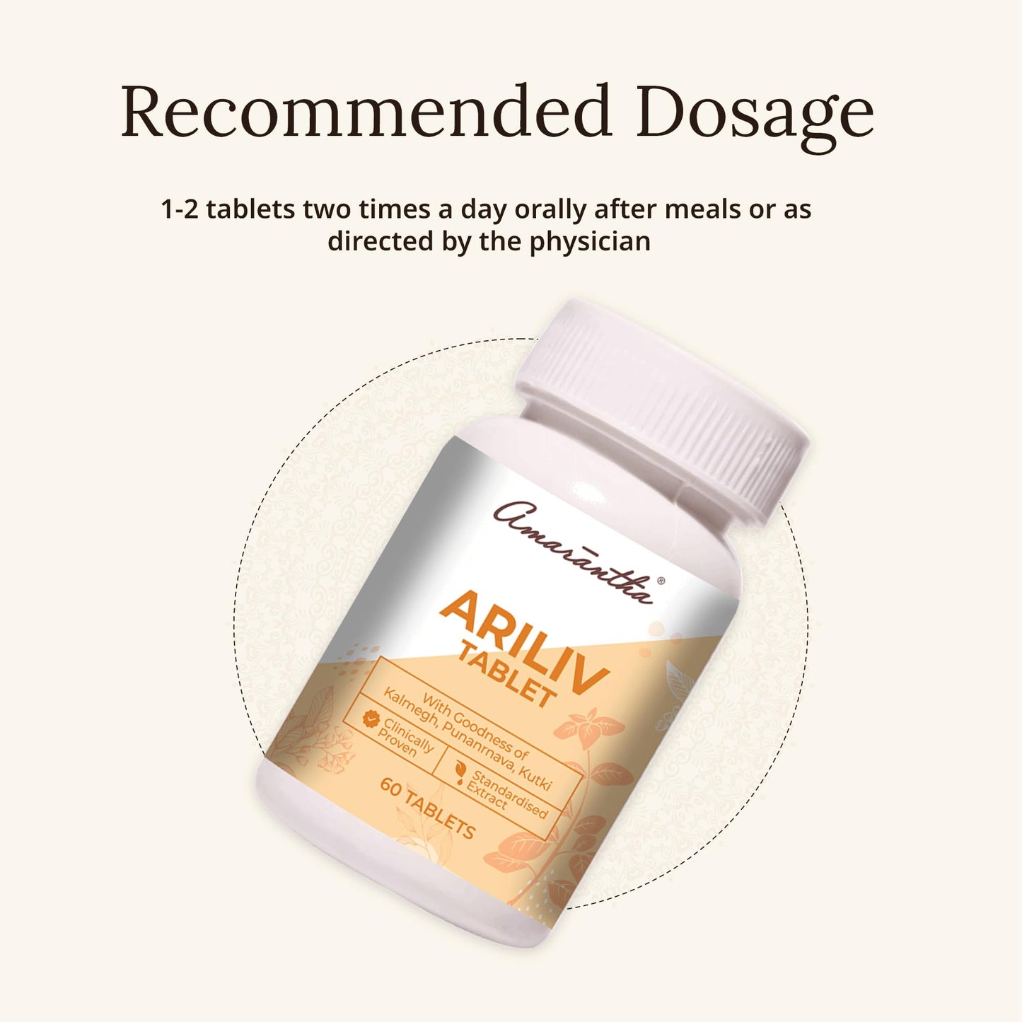 Ariliv Tablet -(60 Tablets) | Herbal formulation to support healthy liver function