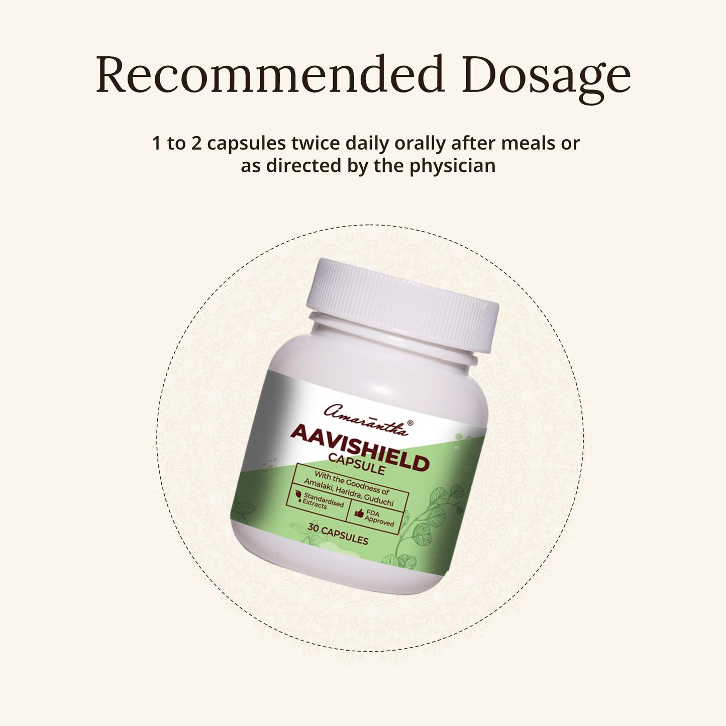 Amarantha Aavishield Capsule (30 Capsules) | Daily Antioxidant And Immune Support