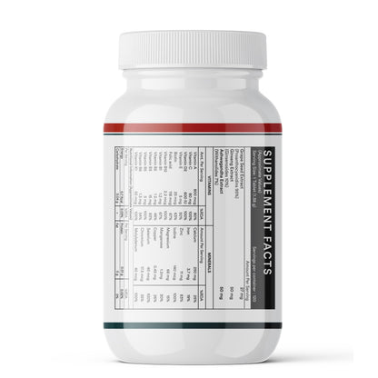 INLIFE Multivitamin Tablets for Men | Enriched with Zinc, Vitamin C, Vitamin D3, and Essential Minerals | 120 Tablets