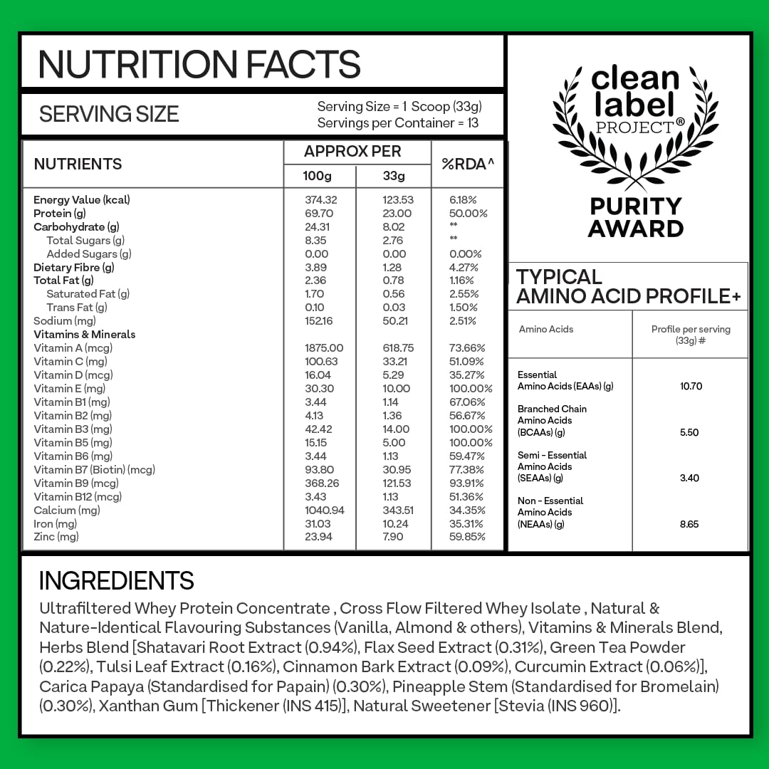 OZiva Protein & Herbs for Women (Vanilla Almond) I Manage Weight, Energ- image 4