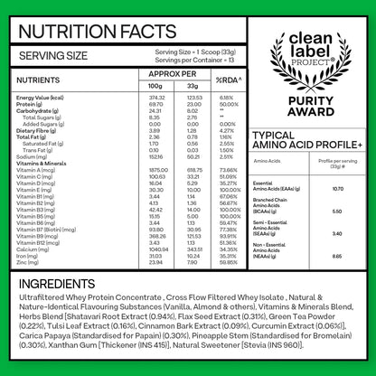 OZiva Protein & Herbs for Women (Vanilla Almond) I Manage Weight, Energ- image 4