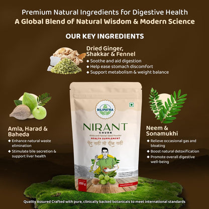 NIRANT CHURNA 200g | Effectively Relieves Constipation, Boost Energy Le- image 6