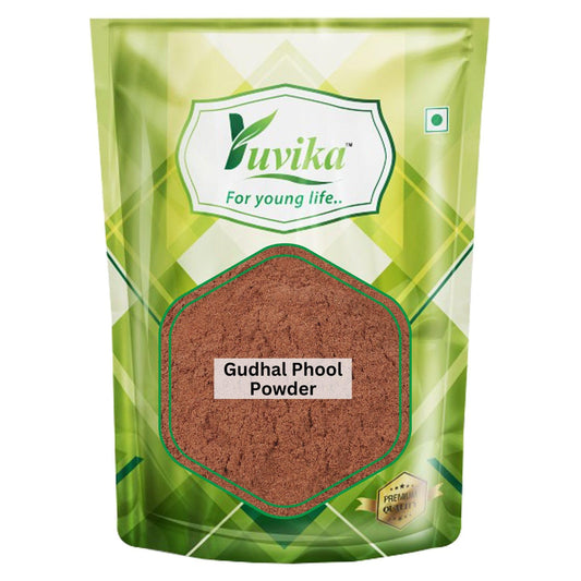 YUVIKA Gudhal Phool Powder - Jaswand - Hibiscus Rosa Sinensis - Hibicus Flower P