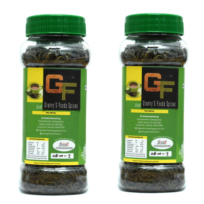 Granny'S Foods Munnar Green Tea - 200g | Rich in Antioxidants for Weight Management & Detox | Fresh & Refreshing Healthy Brew
