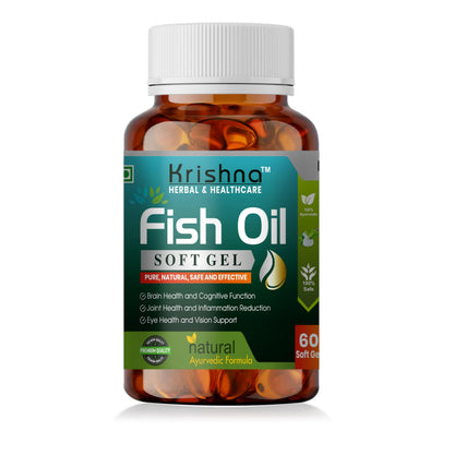 KRISHNA HERBAL & HEALTHCARE FISH OIL SOFTGEL